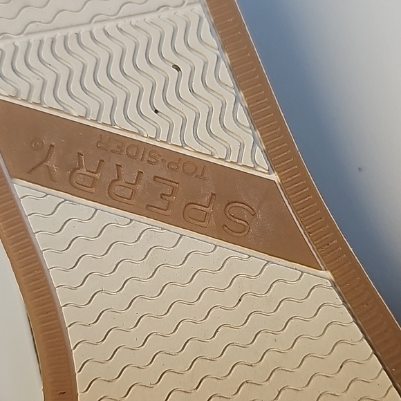 Sperry  Women's Starfish Grey Pin Perforated Boat Shoes SZ 9.5 Like New - Picture 4 of 8